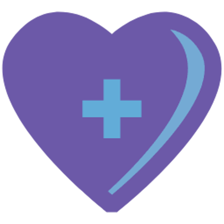 Medical heart icon